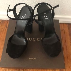 Original Gucci platform Sandals